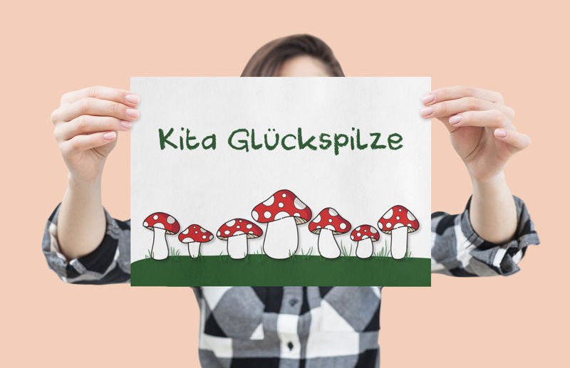 Markenauftritt Kita Glückspilze